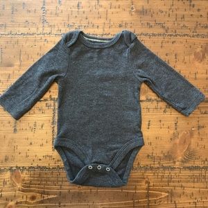 Cloud Island Onesie - charcoal